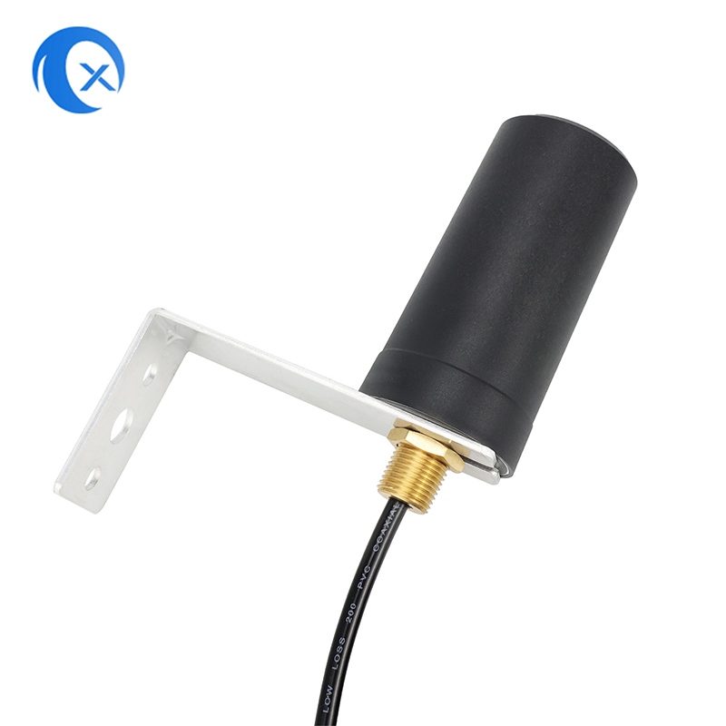 TX Electronics TX-MH020 4G LTE Antena Cúpula de Abertura Atravessante | Antena à prova d'água com montagem por parafuso M14 | Conector macho MCX com cabo de 2 metros