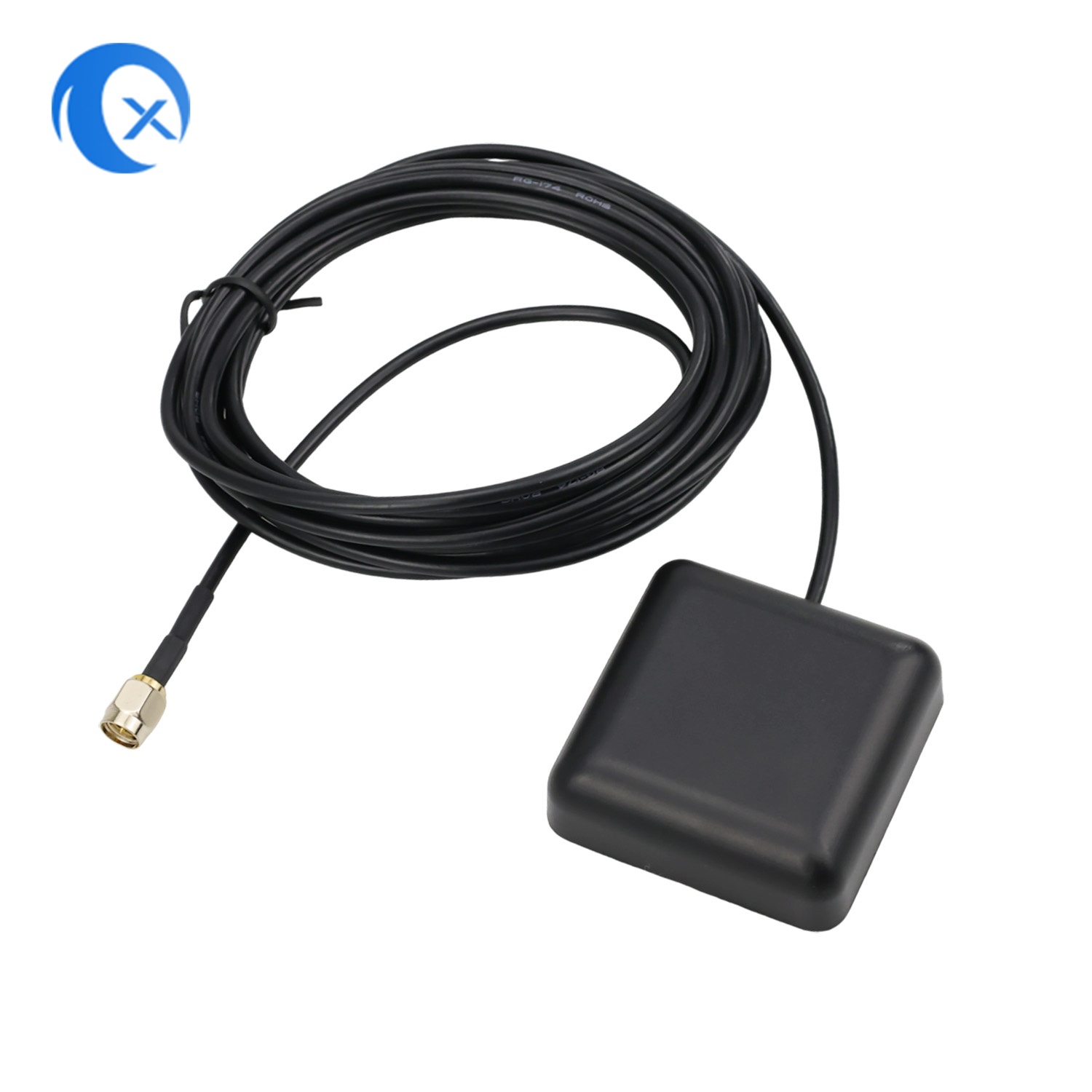 Antena GNSS TX Electronics TX-AG020 | Suporte GPS L1 L2 & Glonass | Antena de Posicionamento de Alta Precisão com Conector Macho SMA